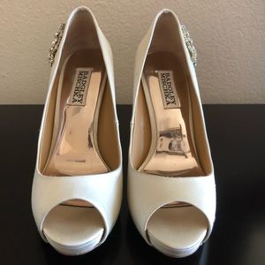 Badgley Mischka wedding shoes